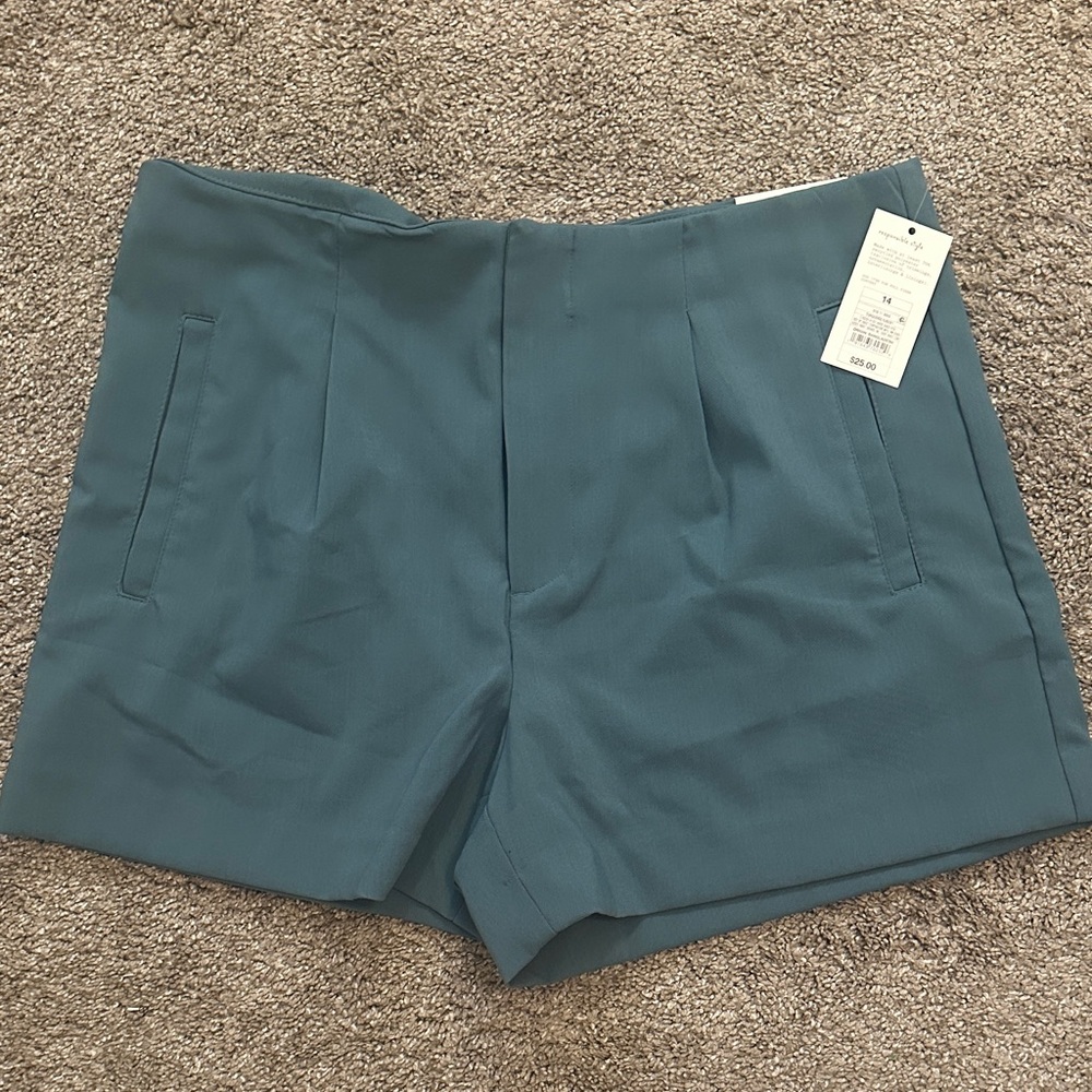 Women's Teal Shorts